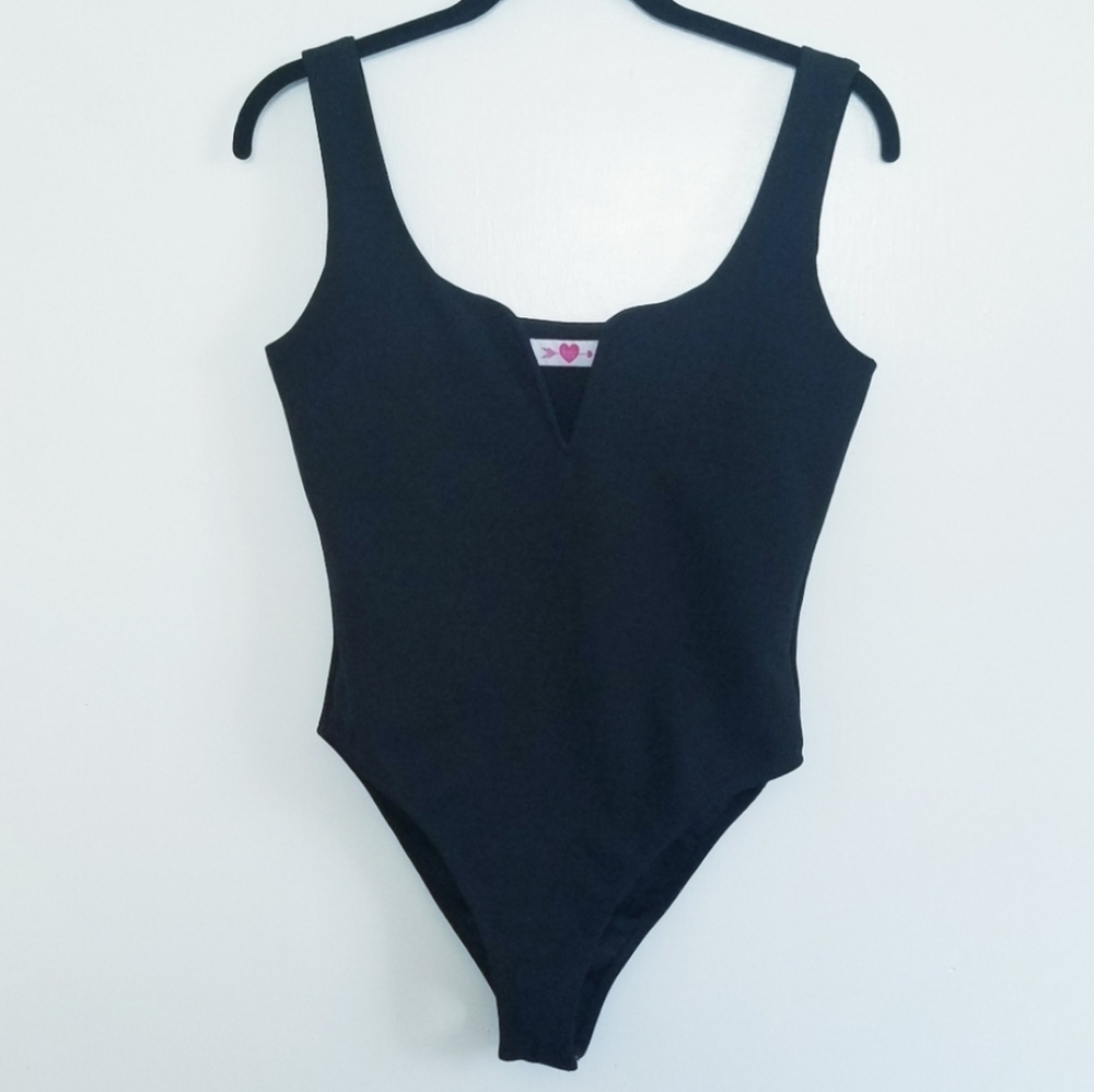 Buddy Love Black Bodysuit